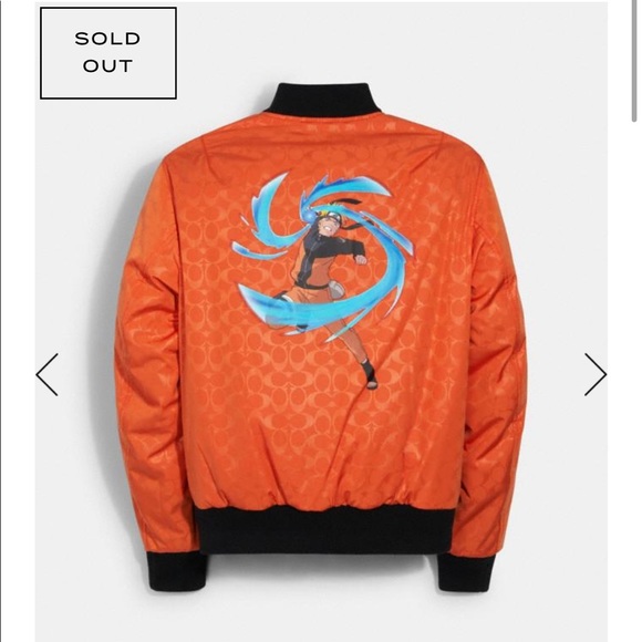 Coach Jackets Coats Limited Edition Designer Coach X Naruto Jacket 